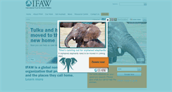 Desktop Screenshot of ifaw.org